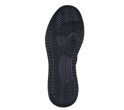 Pantofi sport, barbati, SKECHERS RELAXED FIT CORLISS DORSET 210793-BLK negru, textil